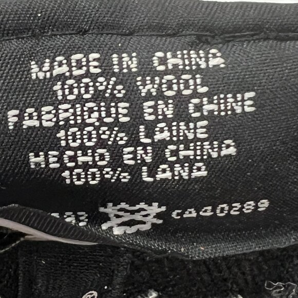 Atlanta Braves Hat Cap New Era Fitted 7 5/8 59Fifty Wool Black Baseball MLB - Picture 9 of 10